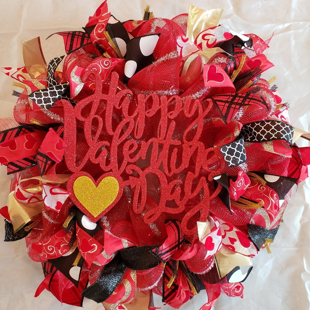 Valentines Day Wreath ❤